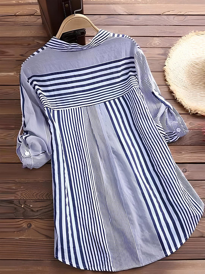 Demie™ Striped Shirt Cairns Closet