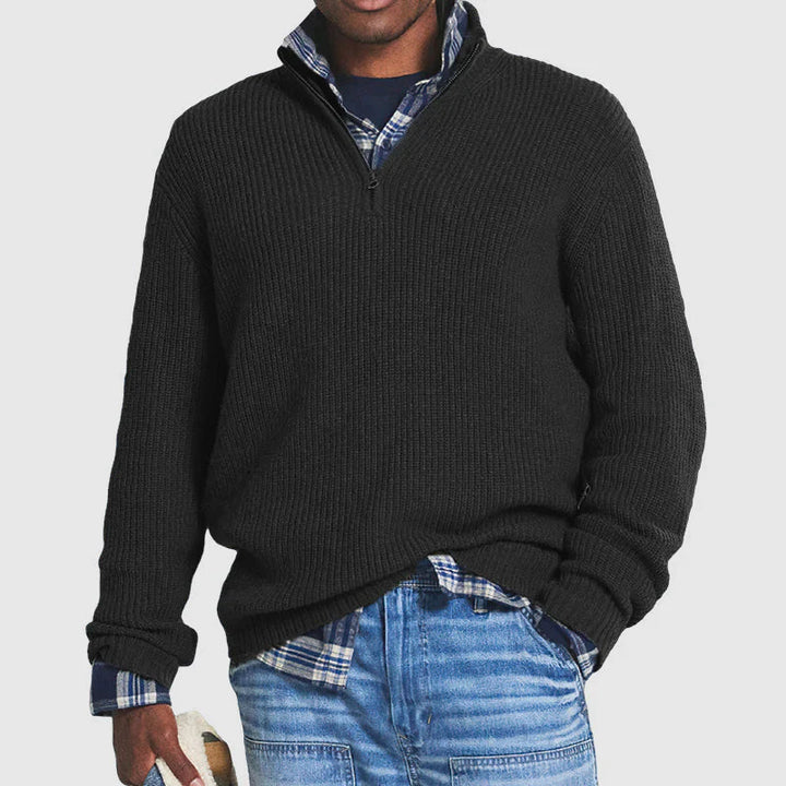 Noah - Men's Zip Sweater Cairns Closet