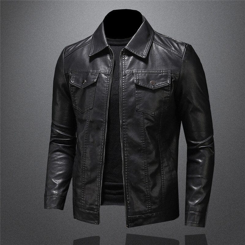 ETHAN | MEN'S LEATHER JACKET Cairns Closet